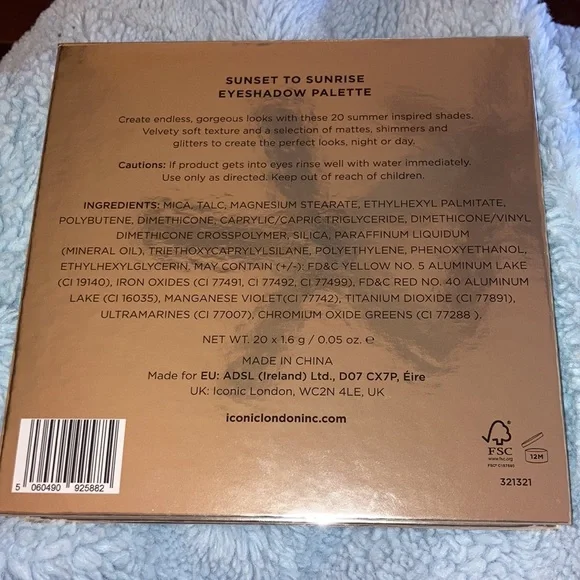 Iconic London sunset to sunrise eyeshadow palette NEW - Picture 4 of 5